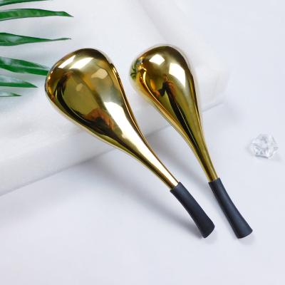 China SSBT Rose Gold Stainless Steel Cryo Removal Blood Vessels Spoon Cooler Globes Skin Ice Facial Massager for sale