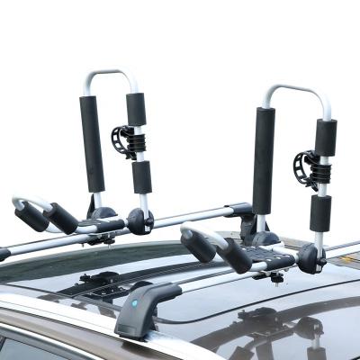 China Durable Folding Kayak Carrier Canoe Rack Roof Carrier Kayak Stacker J Style Rack for sale