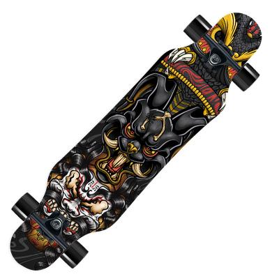 China Professional Manufacturers Youth Beginner Skate Longboard Custom Skateboard for sale