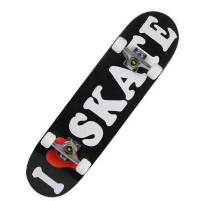 China Professional Youth High Quality Maple Dual Rocker Skateboard for sale