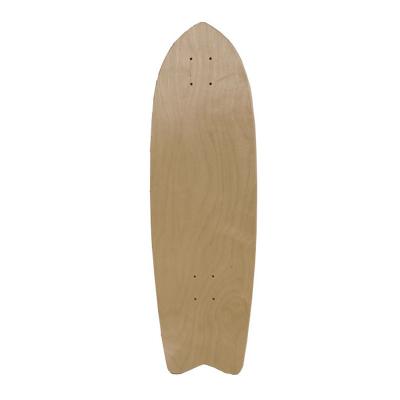 China 31 Inch Adult Canadian Maple Surfskate Surf Skateboard Deck for sale