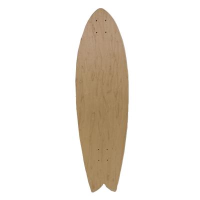 China 34 Inch Adult Canadian Maple Skateboard Surf Skate Deck for sale