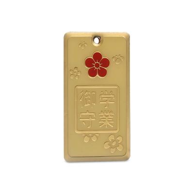 China Custom Europe Metal Badge , Raised Logo Gold Plated Metal Badge Lapel Pin for sale