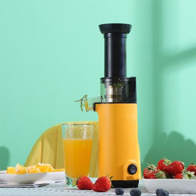 China HOT Commercial Plastic Vertical Fruit Cold Press Housing Slow Juicer Blender Easy Handling Machine for sale