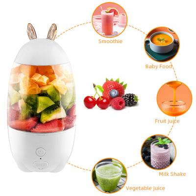 China Easy Handling Customized Multi-Color Mini USB Electric Home Portable Fruit Juicer Machine Portable Use Juicer for sale