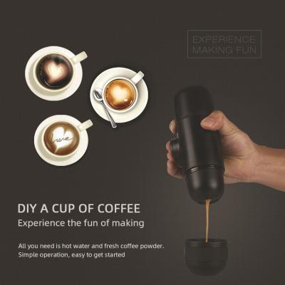 China Black USB Mini Coffee Maker Easy Handling Personal Portable Machine for sale