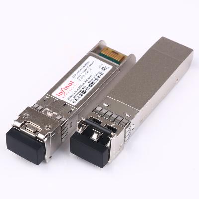 China Data center 16G 10KM 30KM LC SMF 1310nm SFP+ optical transceiver module for hpe for sale