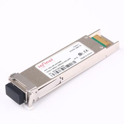 China Data center factory direct sales fiber connector 10g 1550nm 80km xfp LC-duplex transceiver for sale