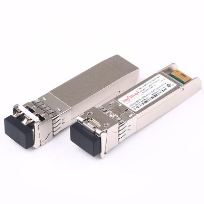 China FTTX SFP+10G 80km SMF DWDM transceiver 100 GHz gbase-dwdm SFP wavelength division multiplexing color light dense module for sale