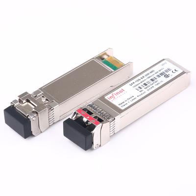 China Data Center Sale Price SFP+10G-ER 1550nm 40km LC DOM Optical Transceiver Module for sale