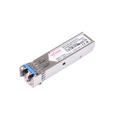 China Data Center 2.5G SFP 1310nm 20km Single Mode Dual LC Dual Fiber Interface SFP Transceiver for sale