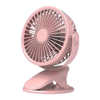 China Hotel Battery operated desk mini cordless fan with clip for sale