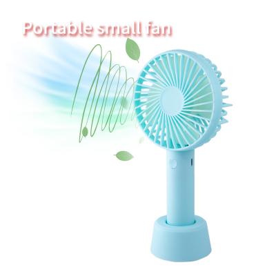 China Hotel Amazon Rechargeable Battery Hand Fans Electronic Desktop Fan Portable Mini Fan For Office & Outdoor for sale