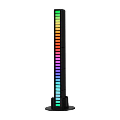 China Ambient Voice-Activated Rhythm Recognition Voice-Activated LED Strip USB Modern Color RGB Lamp 32-Bit Control Changing Music Rhythm Sound Light for sale