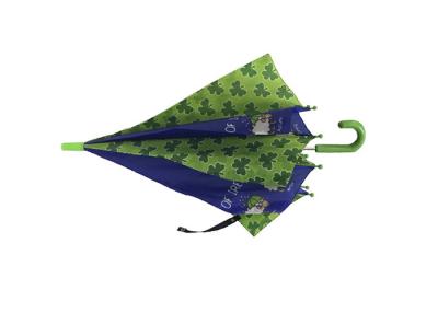 China Polyester Pongee Fabric Cute Kids Umbrella , Kids Compact Umbrella Metal Ribs for sale