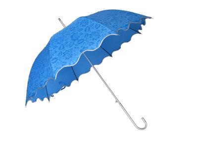 China Anti Uv Coated Branded Golf Umbrellas , Canopy  Golf Umbrella Strong Shaft for sale