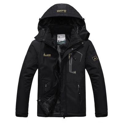 China Winter military hooded coat anorak jacket men fleece outerwear thick windproof warm raincoats raincoats parka for sale