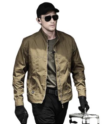 China Autumn Men's Field Tactical Bomber Jacket Waterproof, Military Clothing Special Forces Army Jackets, Casual Male Slim Pilot Autumn Spring Coat for sale