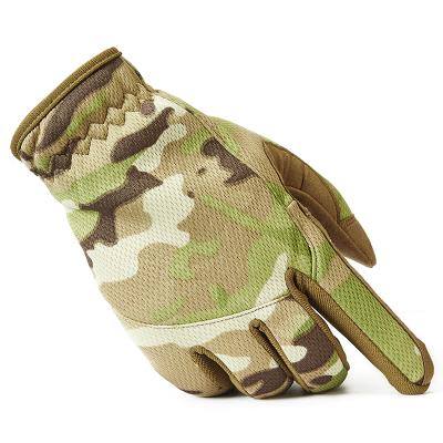 China Fashion ReFire Gear Men's Camouflage Finger Army Combat Full Gloves Military Winter Tactical Gloves Camouflage For Shooting Bicycle Paintball Gloves for sale