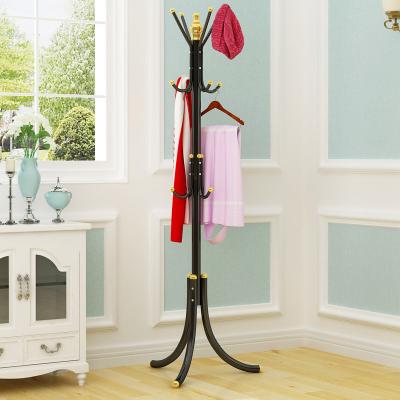 China Hot Selling Convertible High Quality Steel Tree Storage Rack Coat Matel Hanging Rack For Clothes Floor Hanger For Bedroom for sale