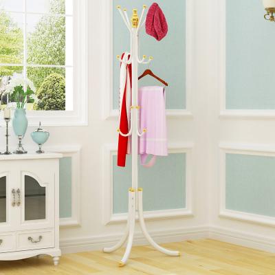 China (Other)Adjustable Manufacturer Amazon Hot Selling Bedroom Metal Tree Hat Clothes Metal Coat Hanger Stable Position Garment Rack for sale