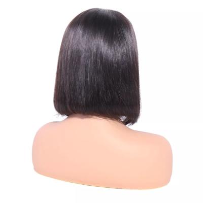 China Lace Front Wig Transparent Glueless Virgin Body Wave Hair Straight Pre Pluck Bob Brazilian Hair Lace Frontal Wig Hd Lace Wig for sale