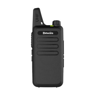 China PVC+ABS Dowala D30 Walkie Talkie UHF 400-470 MHz 5W Power 16 Channels MINI Handheld Transceiver For Kids for sale