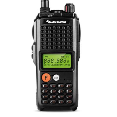 China PVC+ABS TG-K10AT 10W VHFJacklight Long Term Ham Walkie Talkie Two Way Handheld Radio for sale