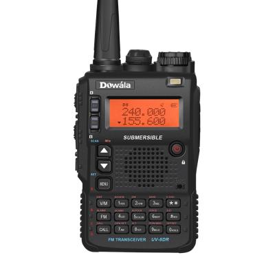 China UV-8DR 5W 128 Clear Noise Loud Channel Handheld Walkie Talkie 10 KM Range for sale