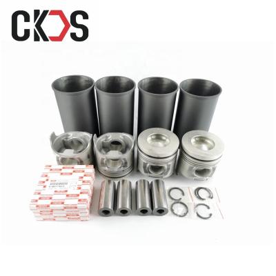 China Japanese Truck Engine Piston Liner Overhauling Kit for Isu-zu 700P Trucks 4HK1 Engine for sale