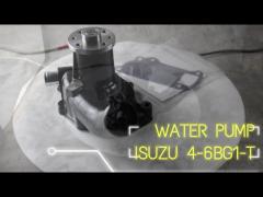 ISUZU WATER PUMP 4-6BG1-T