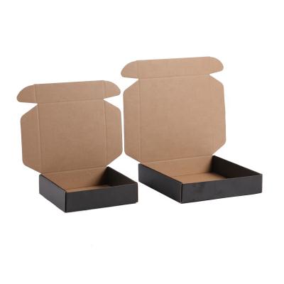 China Wholesale Recyclable Customized Recycled Logo Cardboard Mailbox Parcel Service Airplane Shipping Box Printed Clothing Shoe Corrugated for sale