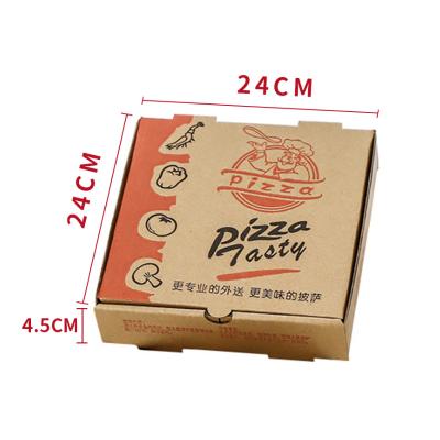 China Recycled materials sell low price and high quality wholesale 6 7 8 9 10 12 14 16 inch pizza box packaging for sale