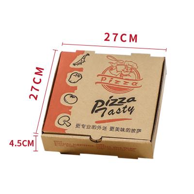 China Recycled Materials for Food Packaging Safety and Health Box Large Delivery Pizza Cardboard for Pizza Takeout Box for sale