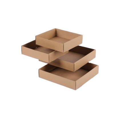 China Recycled Custom Materials Cardboard Three-Layer Box Clothing Box Recycled Extra Hard Packaging Paperboard for sale