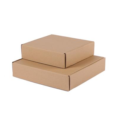 China Gift & Wholesale High Quality Matte Corrugated Paper Bag Craft Secret Cardboard Pizza Airplane Shoe Box for sale