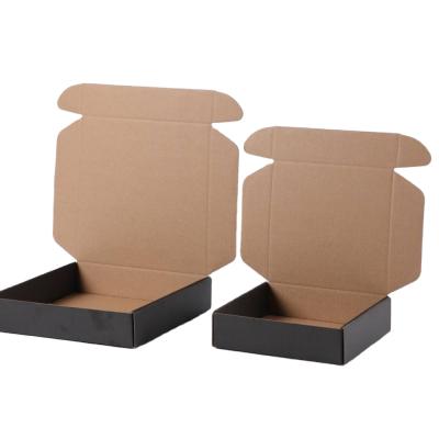 China Hot Selling Recycled Materials Logo Printing Custom Kraft Paper Box Pizza Airplane Environmental Packing Box for sale