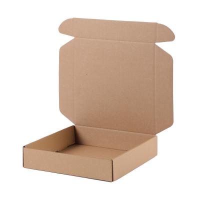 China Recycled Materials Customized Logo Recycling Airplane Box Pizza Box E-commerce Postal Box for sale