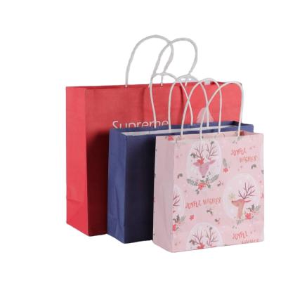 China China Supplier Eco-Friendly Recyclable Paper Bag Custom Paper Item Packaging Bag for sale