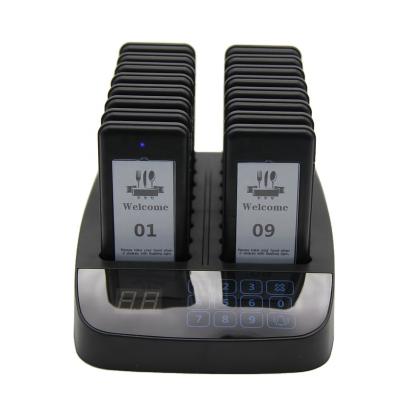 China Restaurant Free Logo Bar Pager System Digital Restaurant for sale