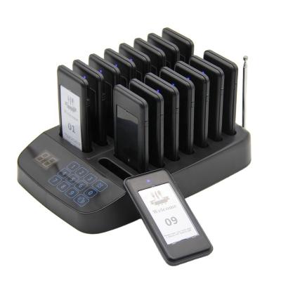 China Restaurant OEM Factory Self Service Calling System Wireless Pager System for sale