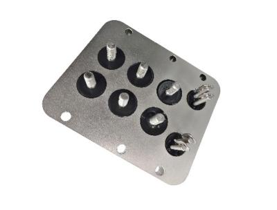 China 220V 30A-300A Screw Type Electroless Nickel Plating Connection Terminal Plate for Electrical Equipment for sale