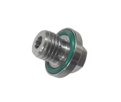 China Stainless Steel Magnetic Drain Plug With Hex Head M12 Thread For Automotive Industry for sale