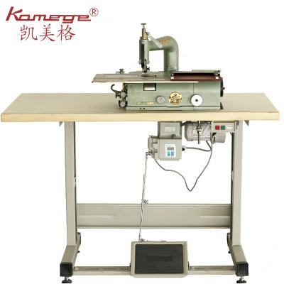 China Refurbished NP303 Leather Belt Tough Brand Used PVC Leather Edge PU Shoe Skiving Machine Glove Making Machine for sale