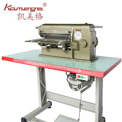 China Factory XD-107 Kamege Leather Strip Cutter Slitter Machine For Leather Belt Making for sale