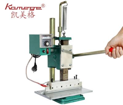 China Leather Wallet Making Machine Kamege Manual Leather Crimping Machine For Wallet XD-133 for sale