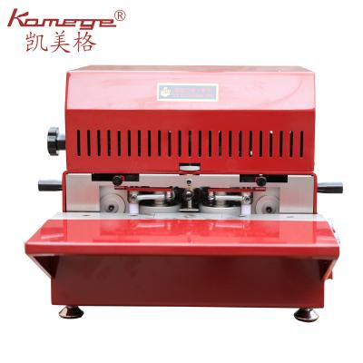 China XD-162 Horizontal Double Edge Double Belt Automatic Edge Inking Oil Coloring Machine for sale