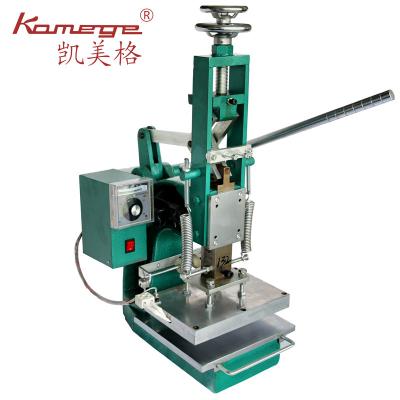 China Garment Shops XD-134 Manual Leather Letters Hot Stamping Machine Heat Press for sale