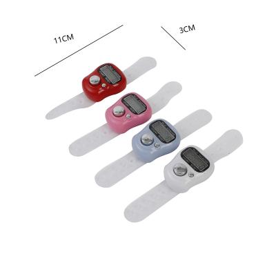 China High Quality Electronic Finger Ring Tally Counter Handheld 5 Digit LED Digital Golf Finger Ring Tally Counter for sale