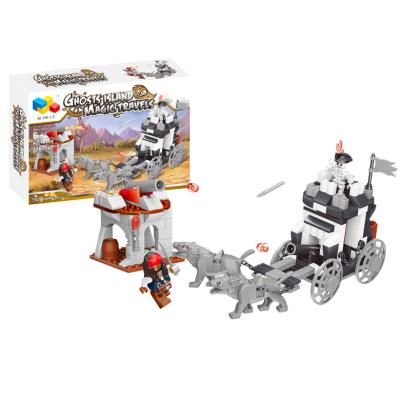 China Construction Toy 270pcs War Cannon Building Bricks Toys Pirate Taboo Island Blocks Pirate Series Building Blocks for sale